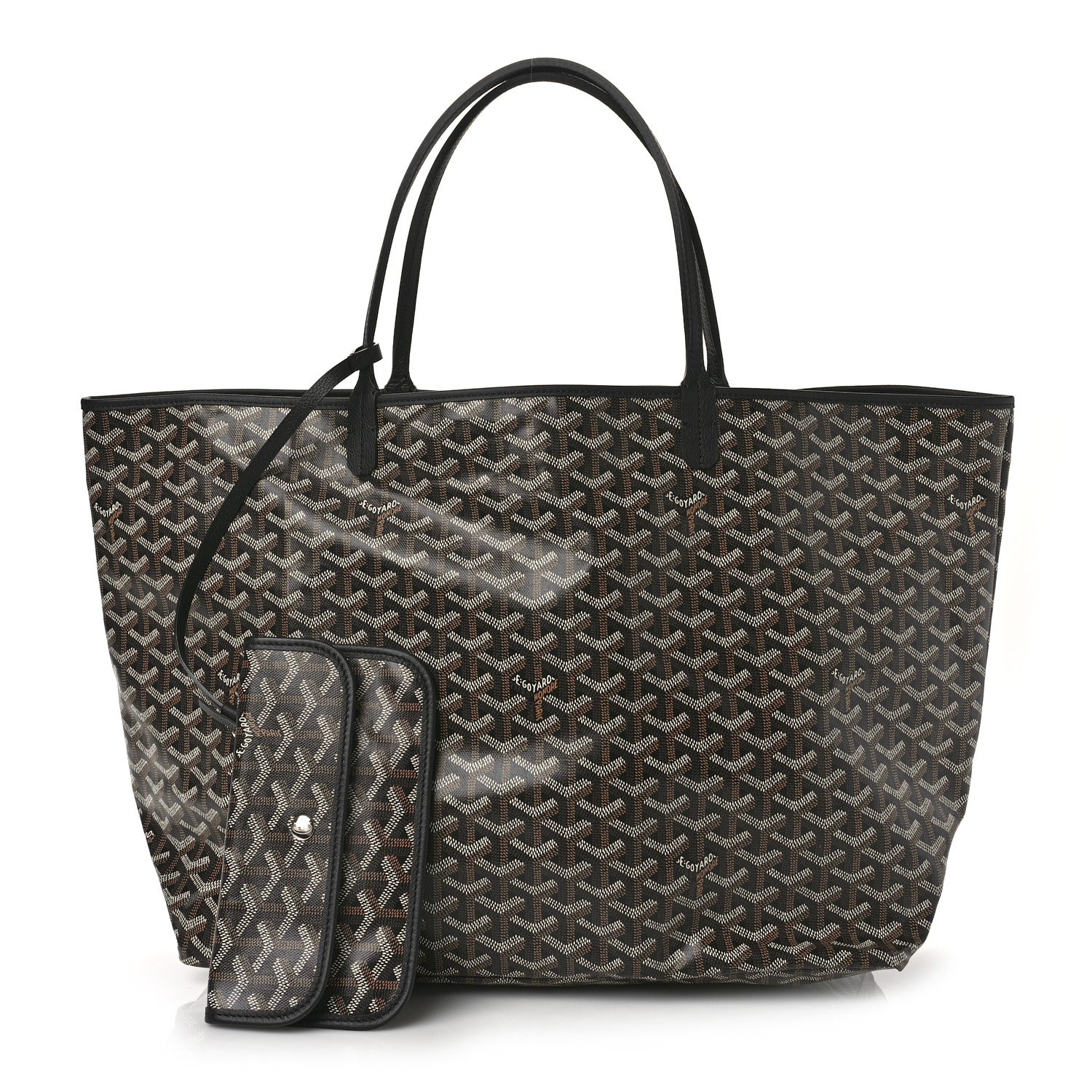 Goyard Goyardine Saint Louis GM Black 1 of 8