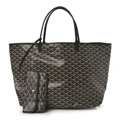 Goyard Goyardine Saint Louis GM Black 1 of 8