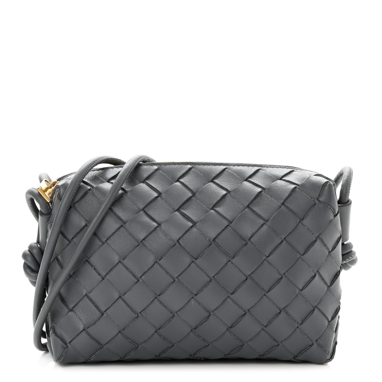 Bottega Veneta Nappa Intrecciato Mini Loop Camera Bag Thunder 1 of 9