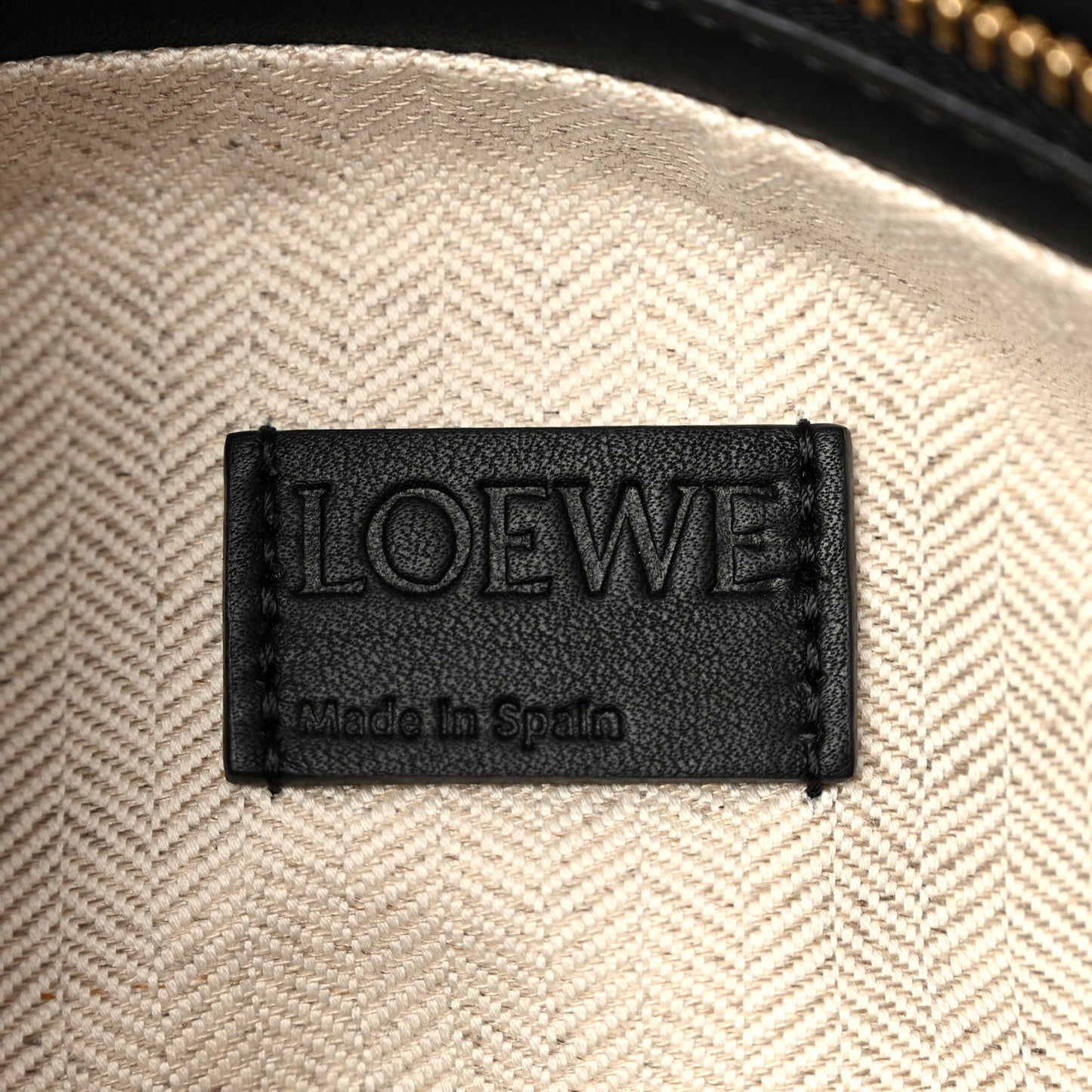 Calfskin Puzzle Hobo Black