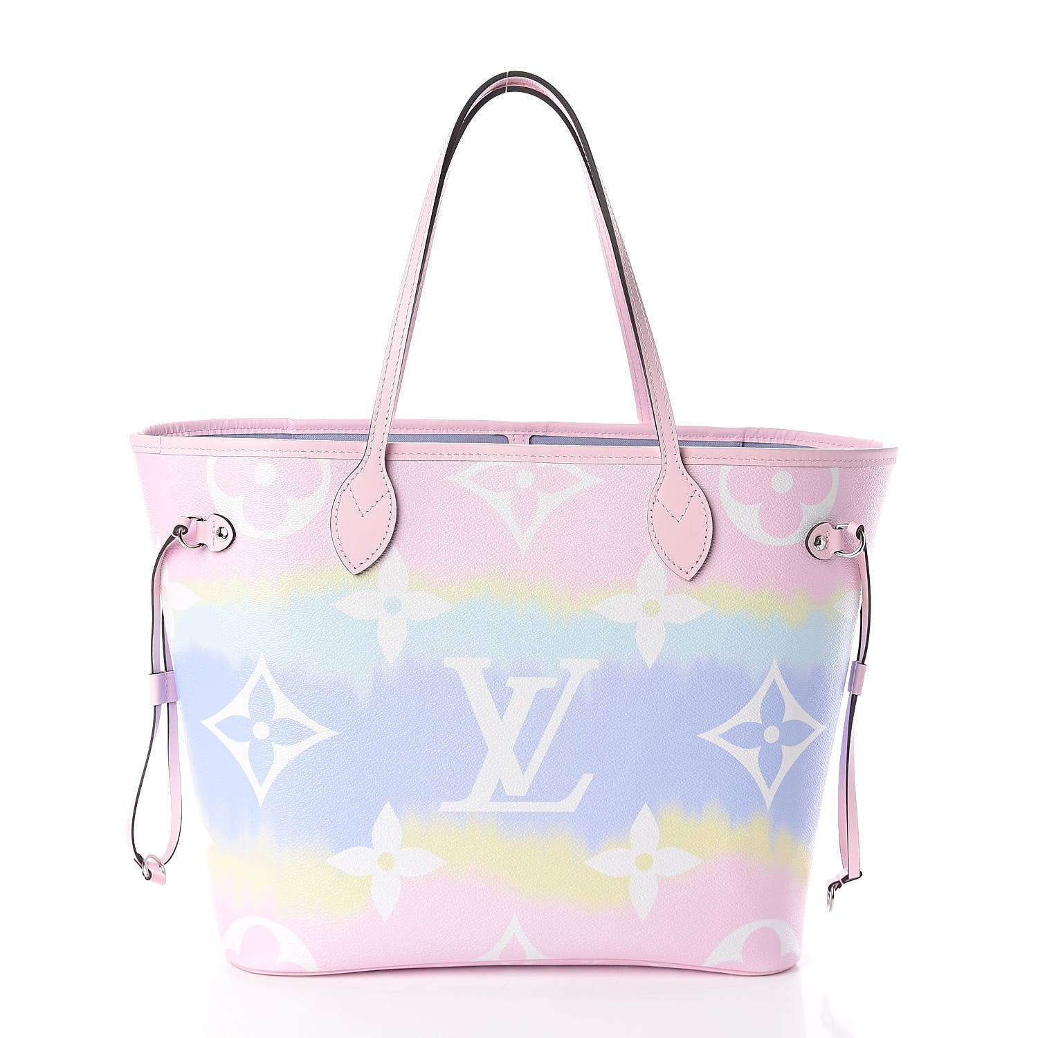 Louis Vuitton Monogram Escale Neverfull MM Pastel 3 of 11