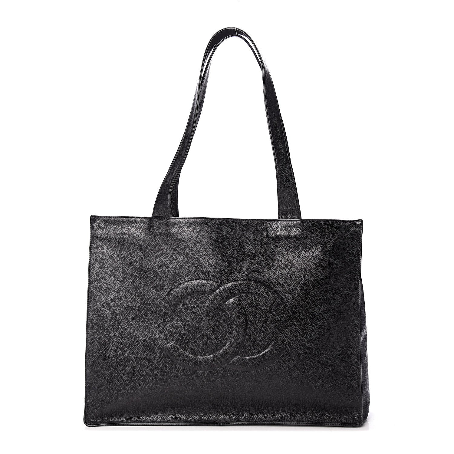 Chanel Caviar CC Tote Black 1 of 9