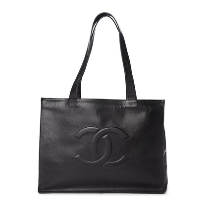 Chanel Caviar CC Tote Black 1 of 9