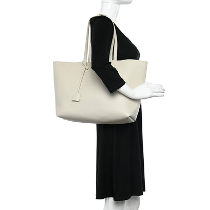 Saint Laurent Calfskin Large Shopping Tote Porcellana 3 of 15