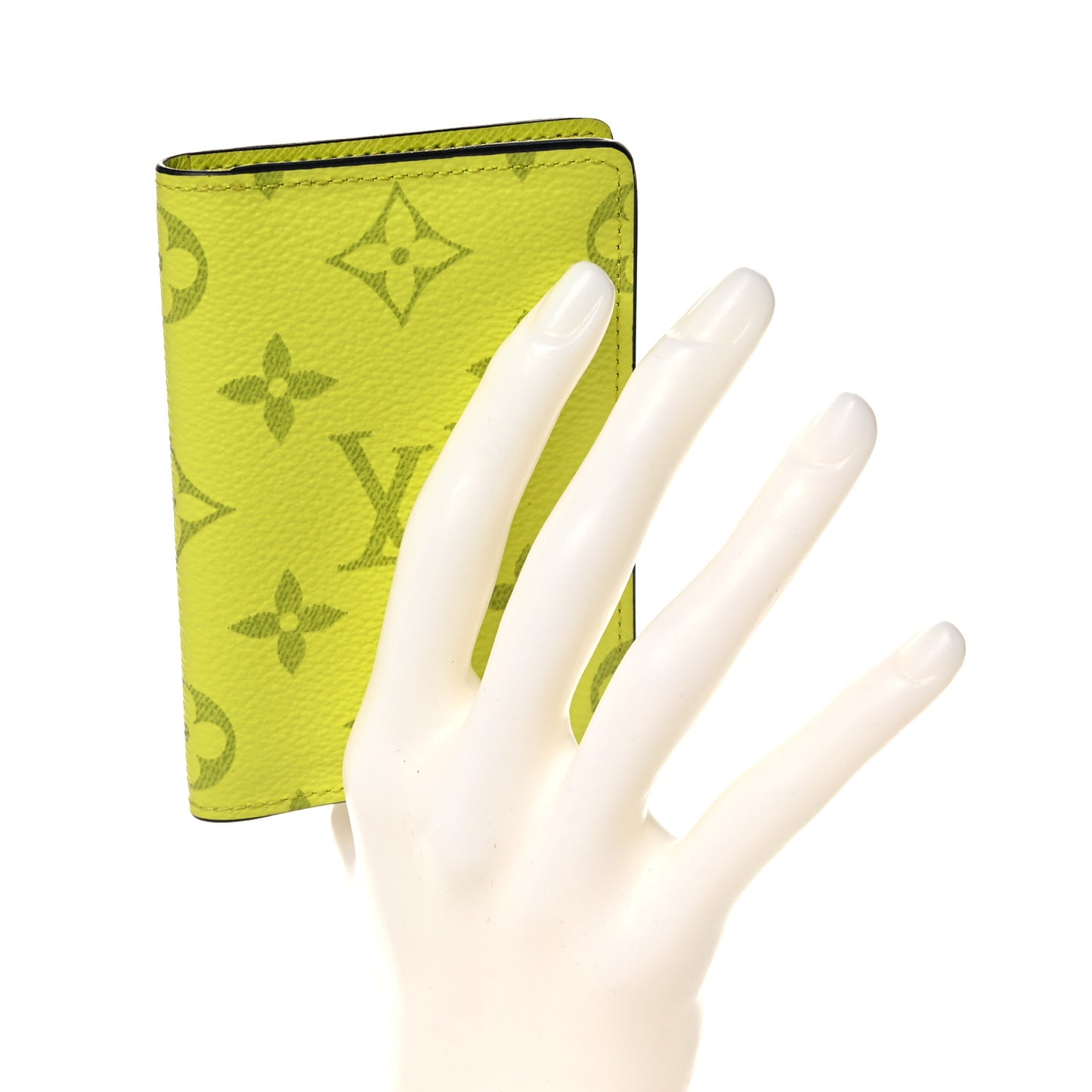 Monogram Taiga Pocket Organizer Yellow