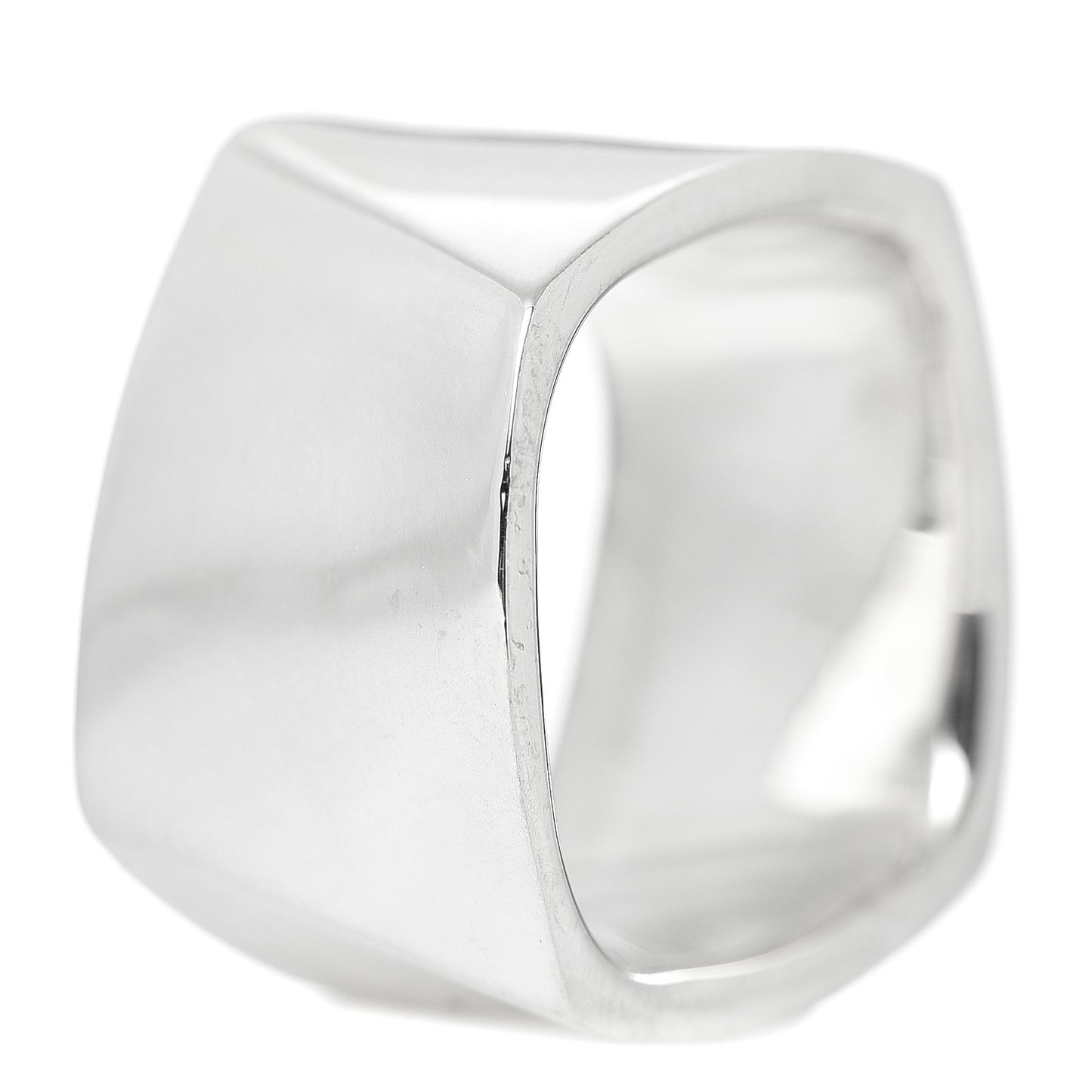 Sterling Silver Frank Gehry Torque Wide Band Ring 51 5.75