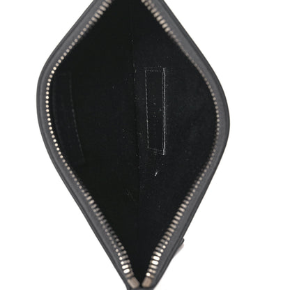 Saint Laurent Smooth Calfskin Zip Pouch Black 5 of 8