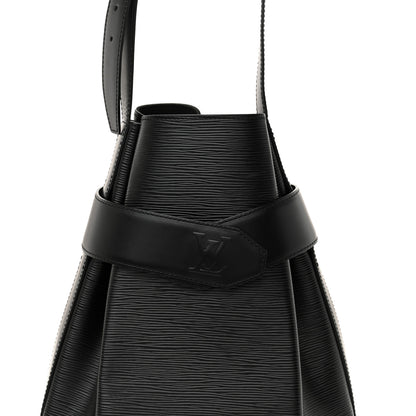 Louis Vuitton Epi Sac D'epaule Black 7 of 9