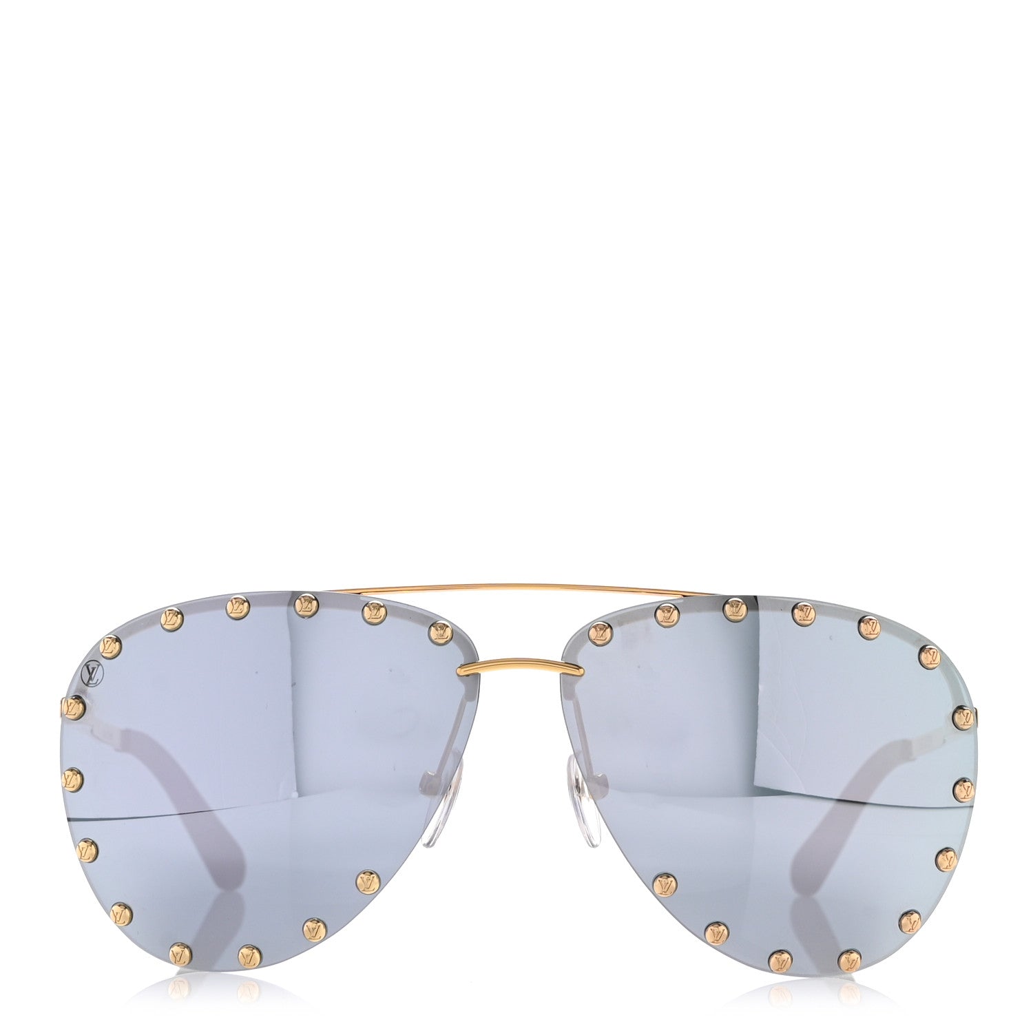 Louis Vuitton The Party Aviator Sunglasses Z0911U Blue 2 of 8