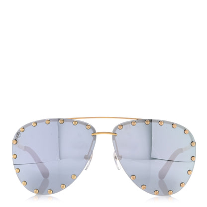 Louis Vuitton The Party Aviator Sunglasses Z0911U Blue 2 of 8