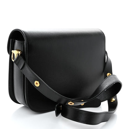 Gucci Azalea Calfskin Horsebit 1955 Shoulder Bag Black 9 of 9