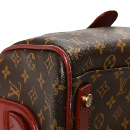 Louis Vuitton Monogram Golden Arrow Speedy Burgundy 7 of 13