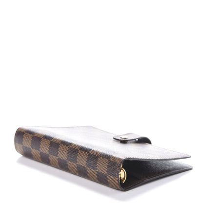 Louis Vuitton Damier Ebene Medium Ring Agenda Cover 4 of 6