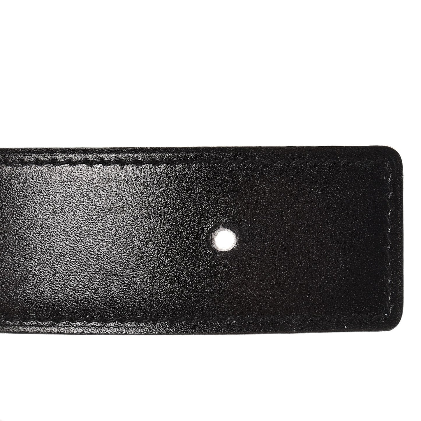 Box Togo 32mm Guilloche H Belt 90 Black Gold