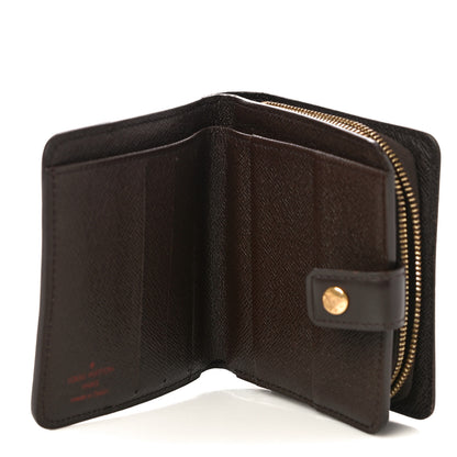 Louis Vuitton Damier Ebene Zippe Zipped Compact Wallet 6 of 10