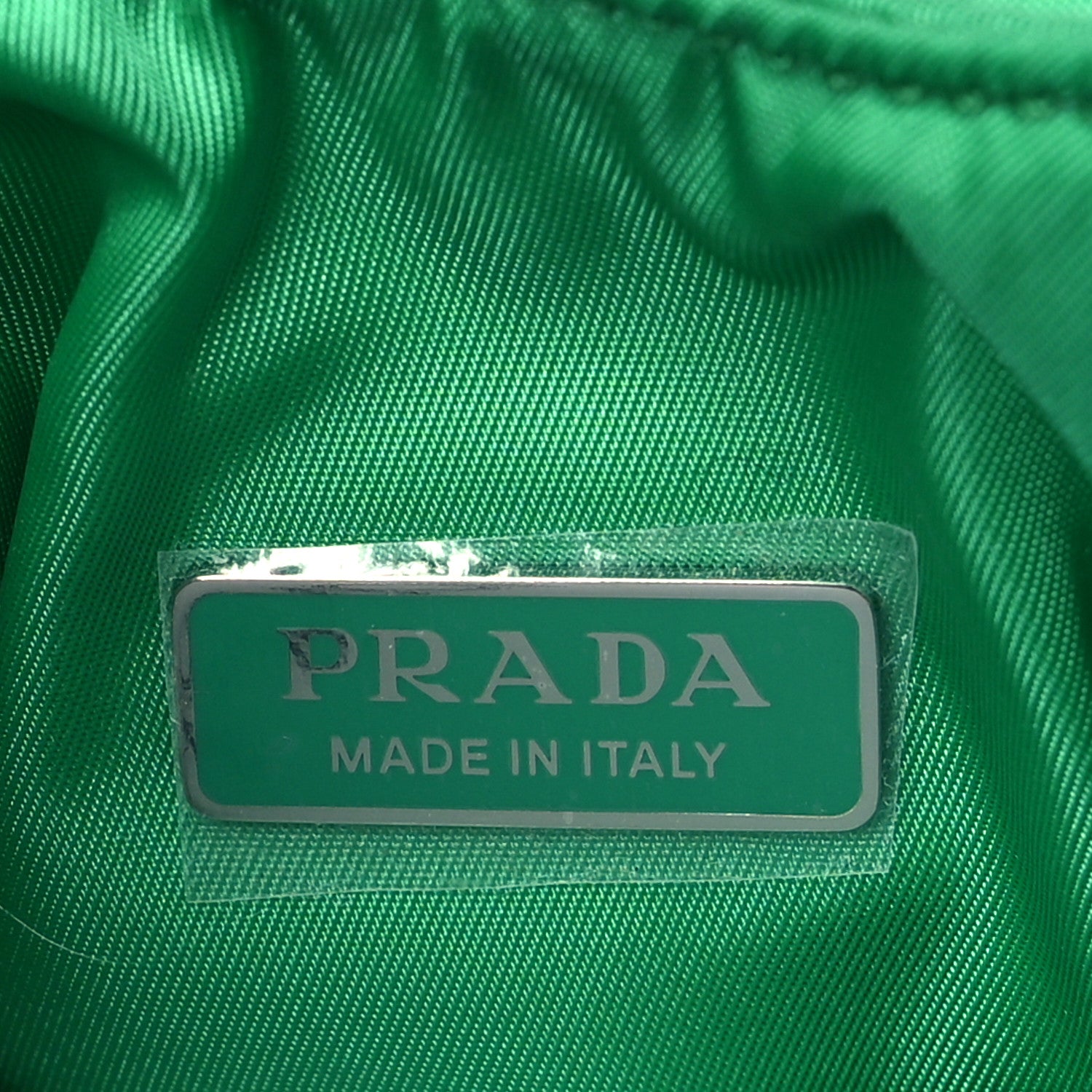 Prada Re-Nylon Soft Padded Small Double Handled Shoulder Bag Mango 6 of 9