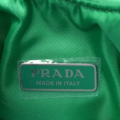 Prada Re-Nylon Soft Padded Small Double Handled Shoulder Bag Mango 6 of 9