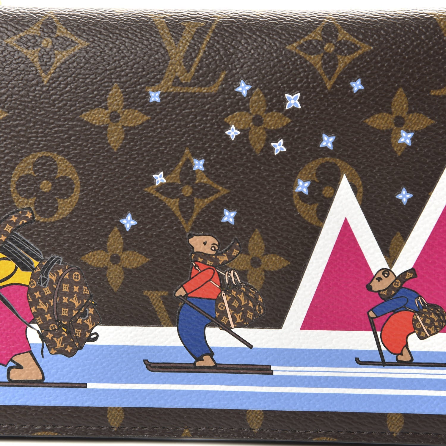 Louis Vuitton Monogram 2018 Christmas Animation Pochette Weekend 9 of 10