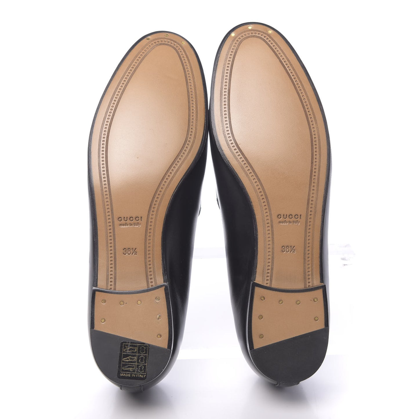 Calfskin Womens Jordaan Loafers 38.5 Black
