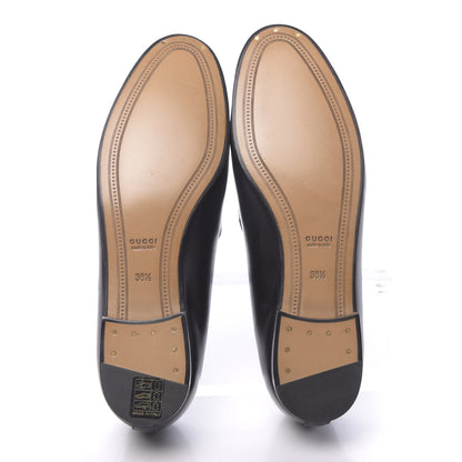 Gucci Calfskin Womens Jordaan Loafers 38.5 Black 5 of 9