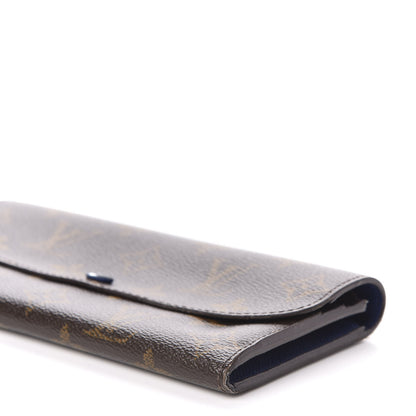 Louis Vuitton Monogram Emilie Wallet Blue 10 of 10