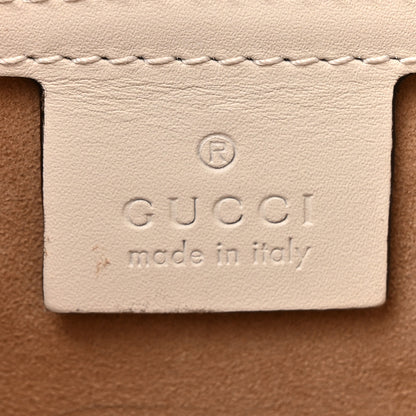 Gucci Calfskin Small Sylvie Shoulder Bag Off White 6 of 16
