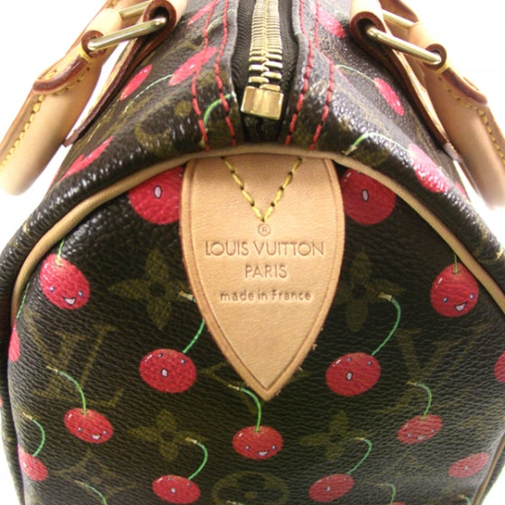 Louis Vuitton Monogram Cerises Speedy 25 6 of 8