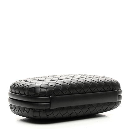 Bottega Veneta Nappa Intrecciato Chain Knot Clutch Black 4 of 9