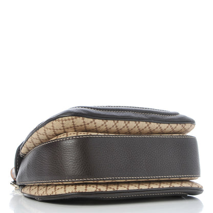 Gucci Diamante Medium New Bamboo Top Handle Bag Dark Brown 4 of 8