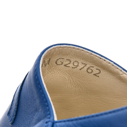 Chanel Lambskin CC Espadrilles 40 Blue 8 of 10