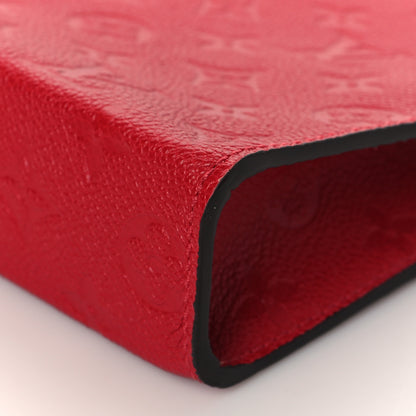 Louis Vuitton Empreinte Monogram Toiletry Pouch 26 Scarlet 9 of 9