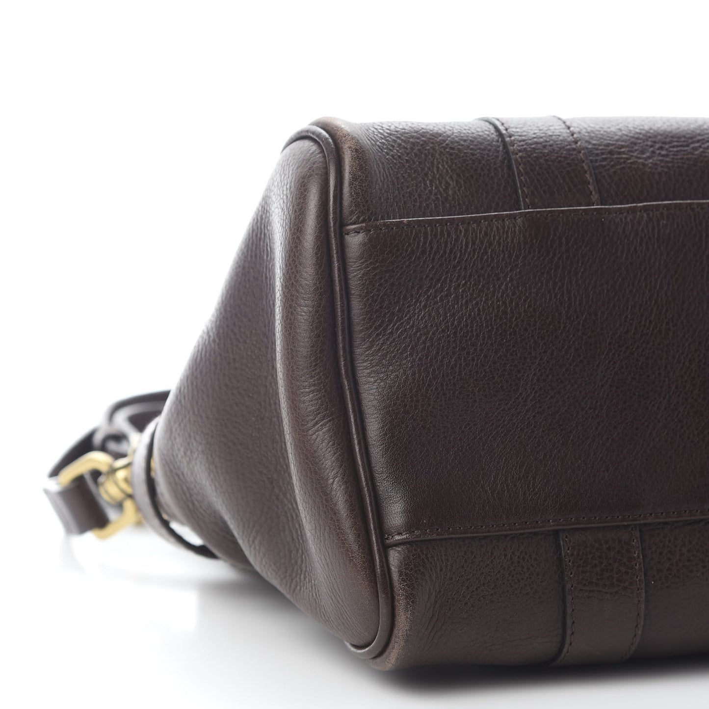 Natural Leather Small Bayswater Chocolate