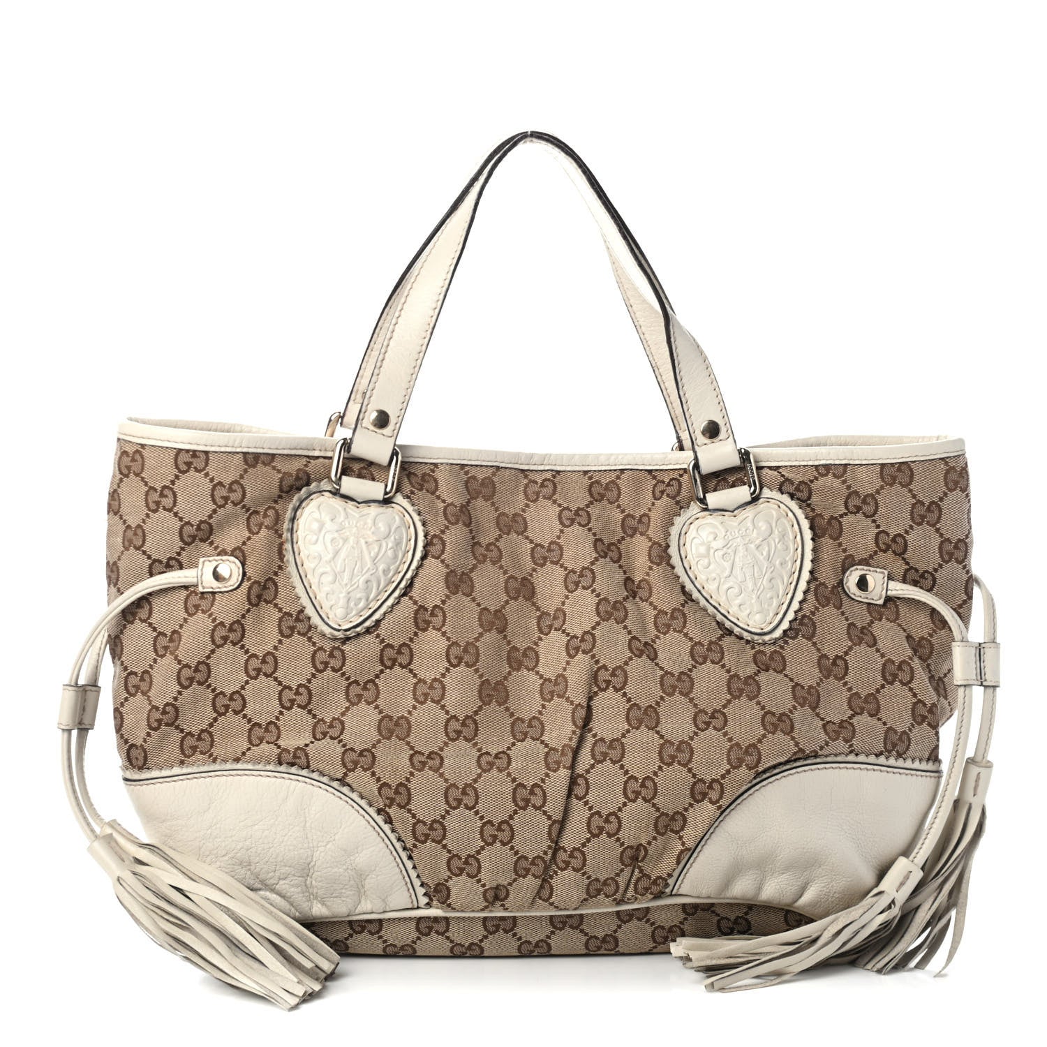 Gucci Monogram Small Tribeca Tote Off White 1 of 4