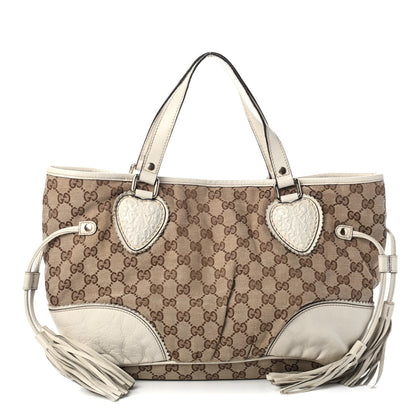 Gucci Monogram Small Tribeca Tote Off White 1 of 4