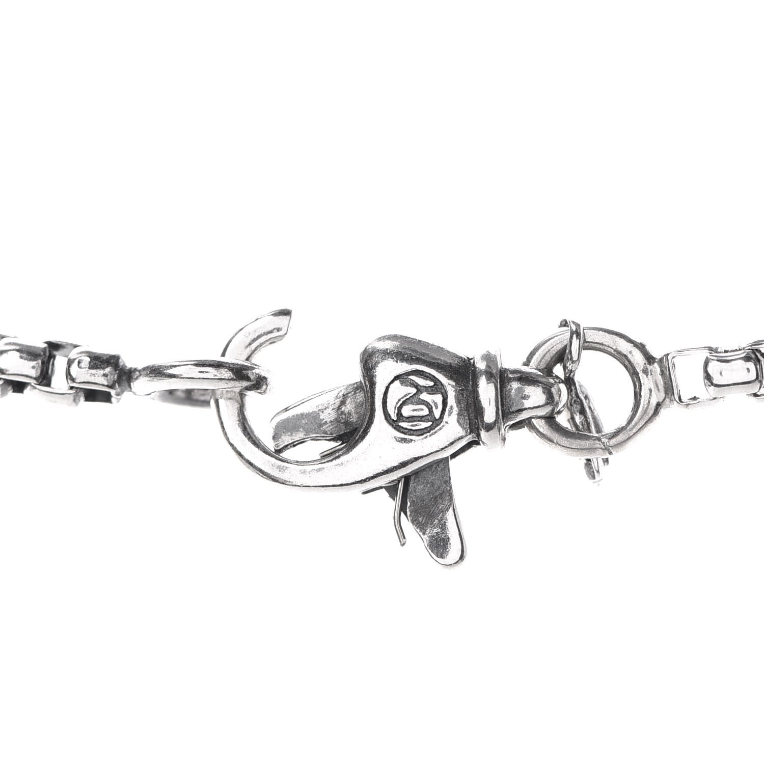 David Yurman Sterling Silver Black Diamond Onyx Heart Cable Pendant Necklace 5 of 6