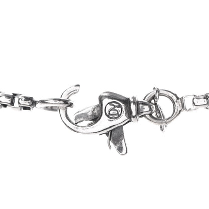 David Yurman Sterling Silver Black Diamond Onyx Heart Cable Pendant Necklace 5 of 6