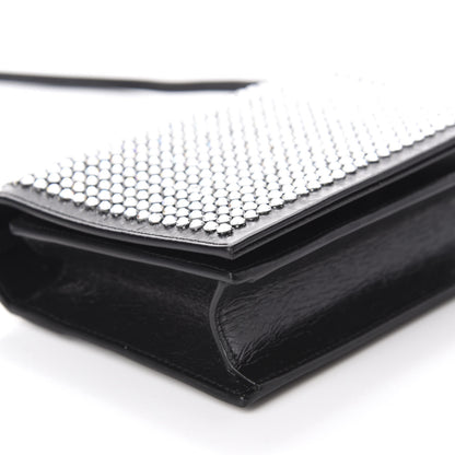 Saint Laurent Textured Patent Crystal Toy Kate Crossbody Black 6 of 10
