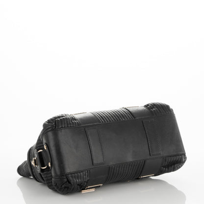 Versace Nappa Quilted Tote Black 4 of 6