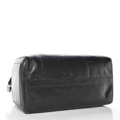 Louis Vuitton Epi Speedy 35 Black 4 of 30