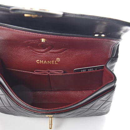 Chanel Lambskin Quilted Small Double Flap Black 4 of 9
