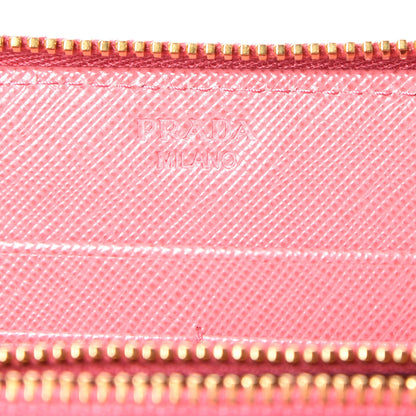 Prada Saffiano Chic Bow Zip Around Wallet Tamaris 5 of 10