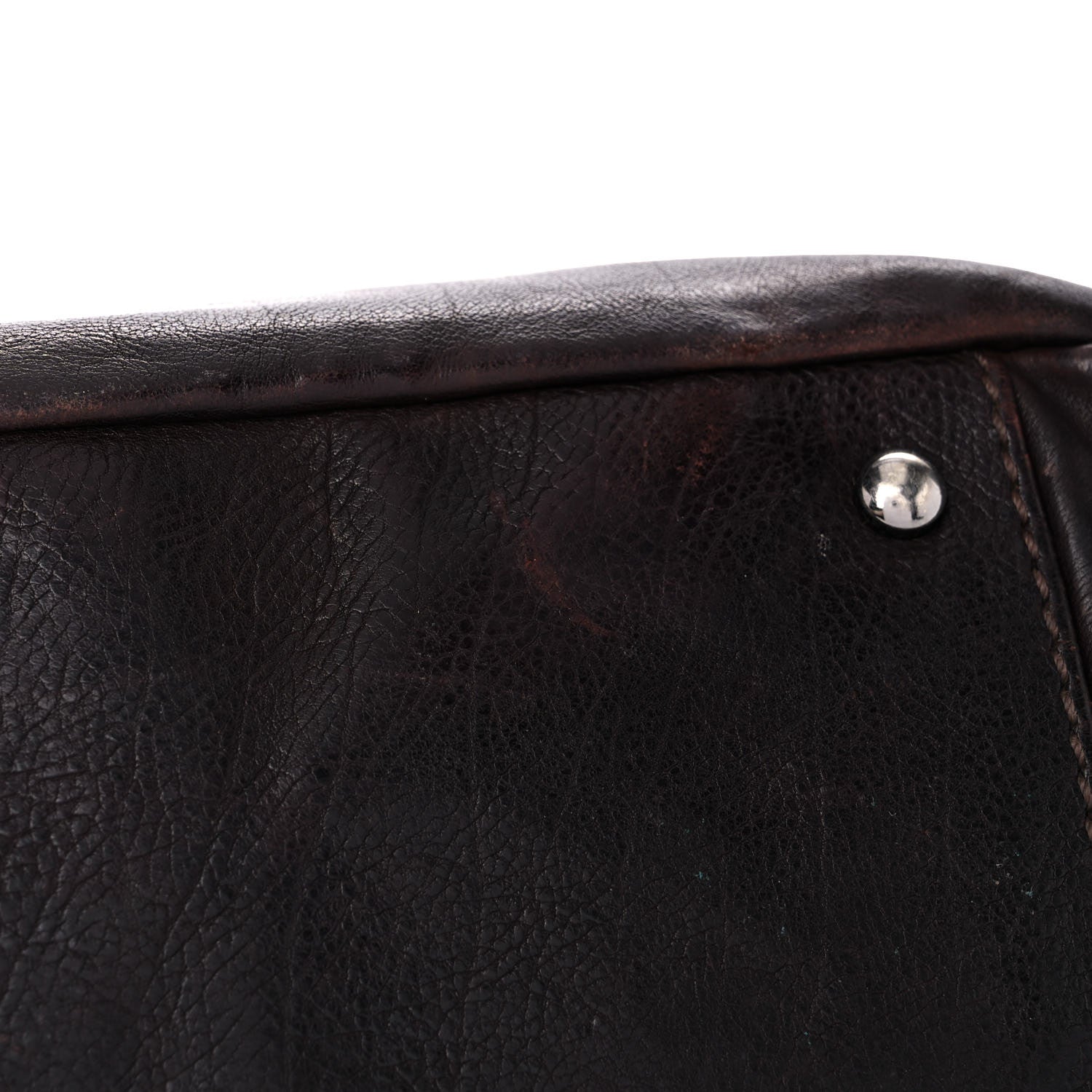Chanel Calfskin Diamond Stitch Accordion Flap Brown 18 of 36