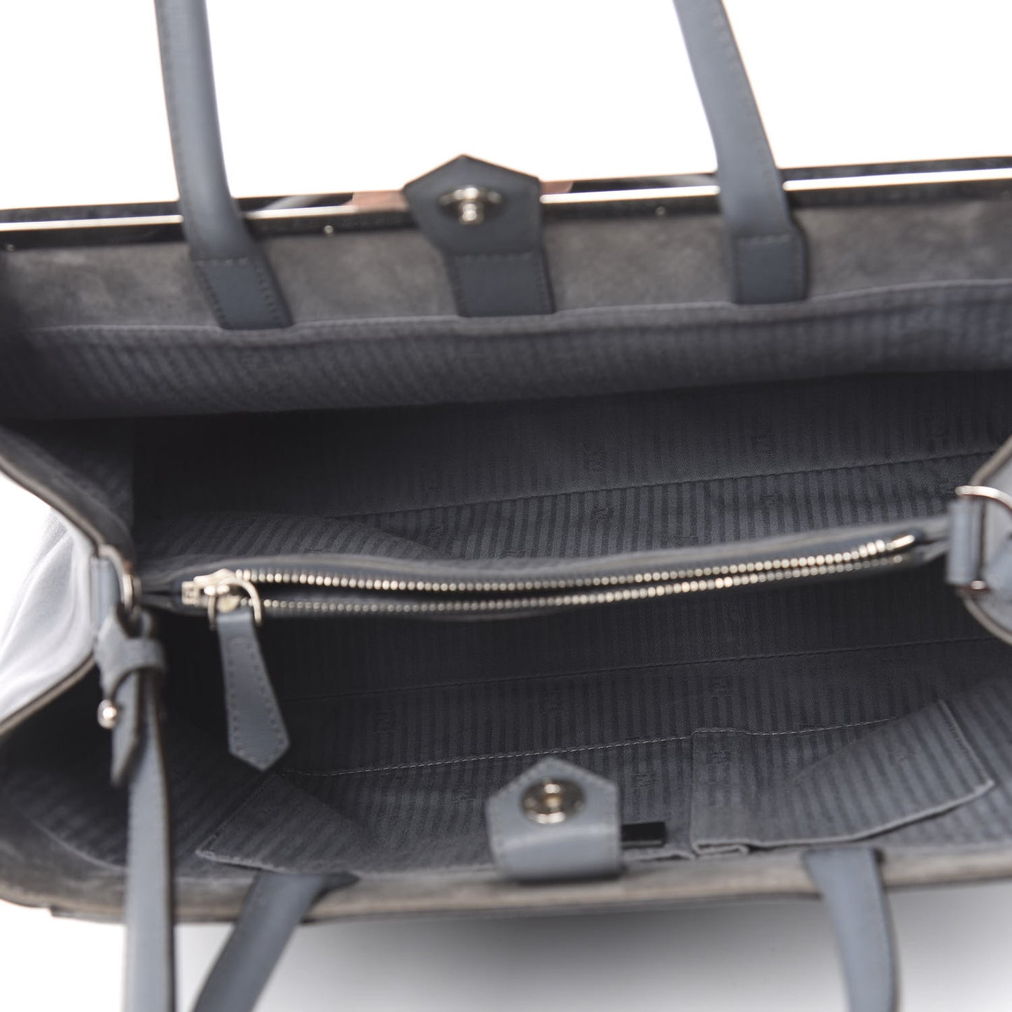 Vitello Elite Regular 2Jours Tote Grigio