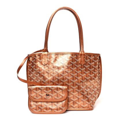 Goyard Goyardine Precious Metals Reversible Mini Anjou Rose Gold 4 of 15