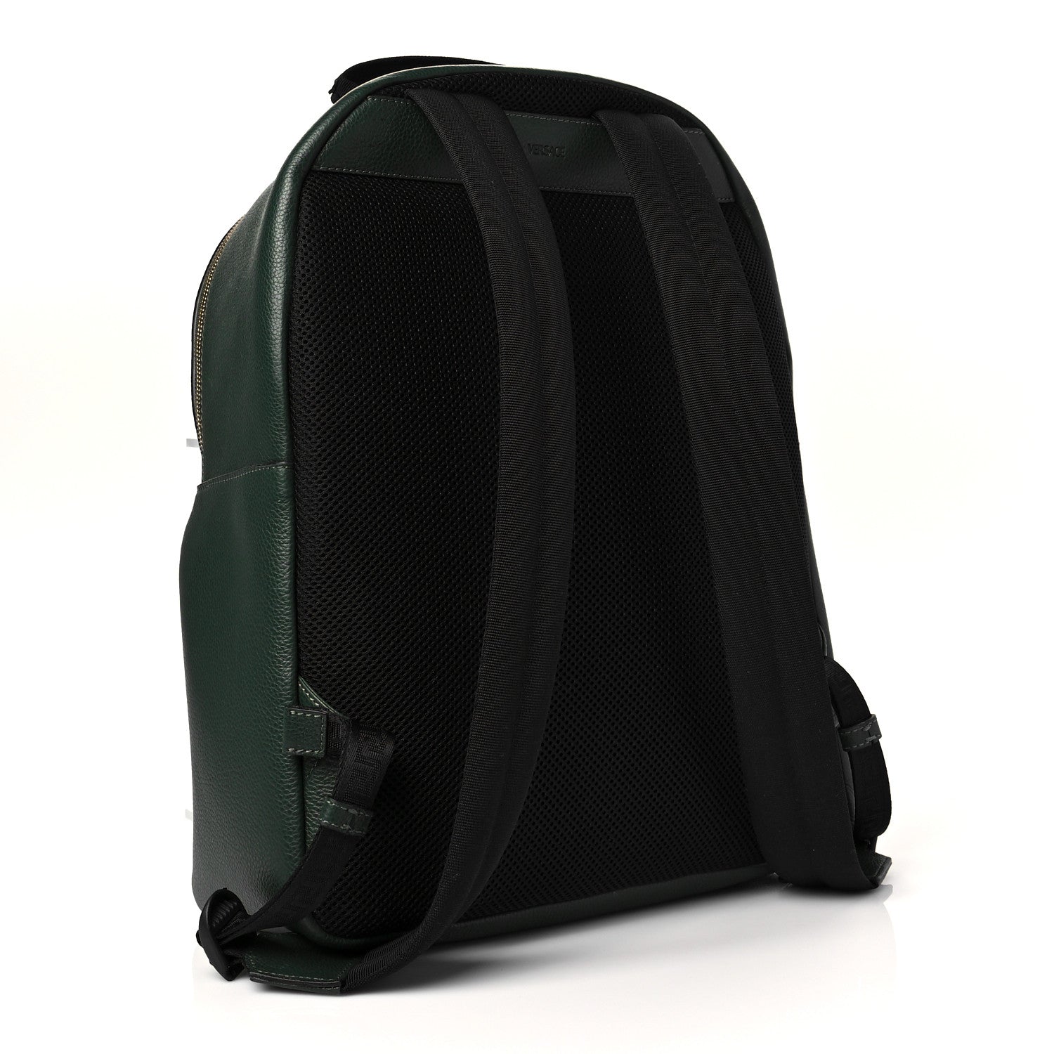 Versace Calfskin Medusa Backpack Dark Green 3 of 7