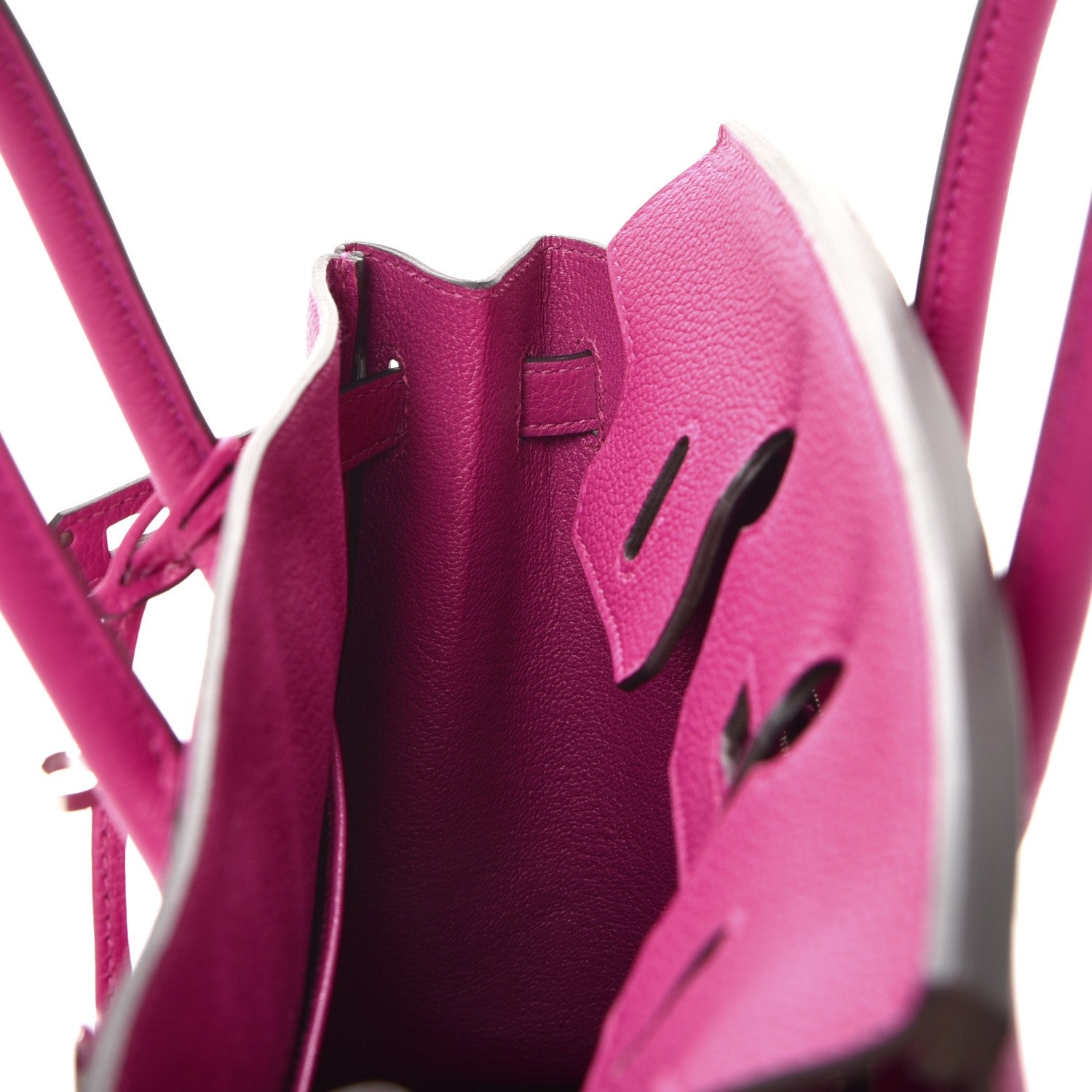 Hermes Togo Birkin 25 Rose Pourpre 13 of 36