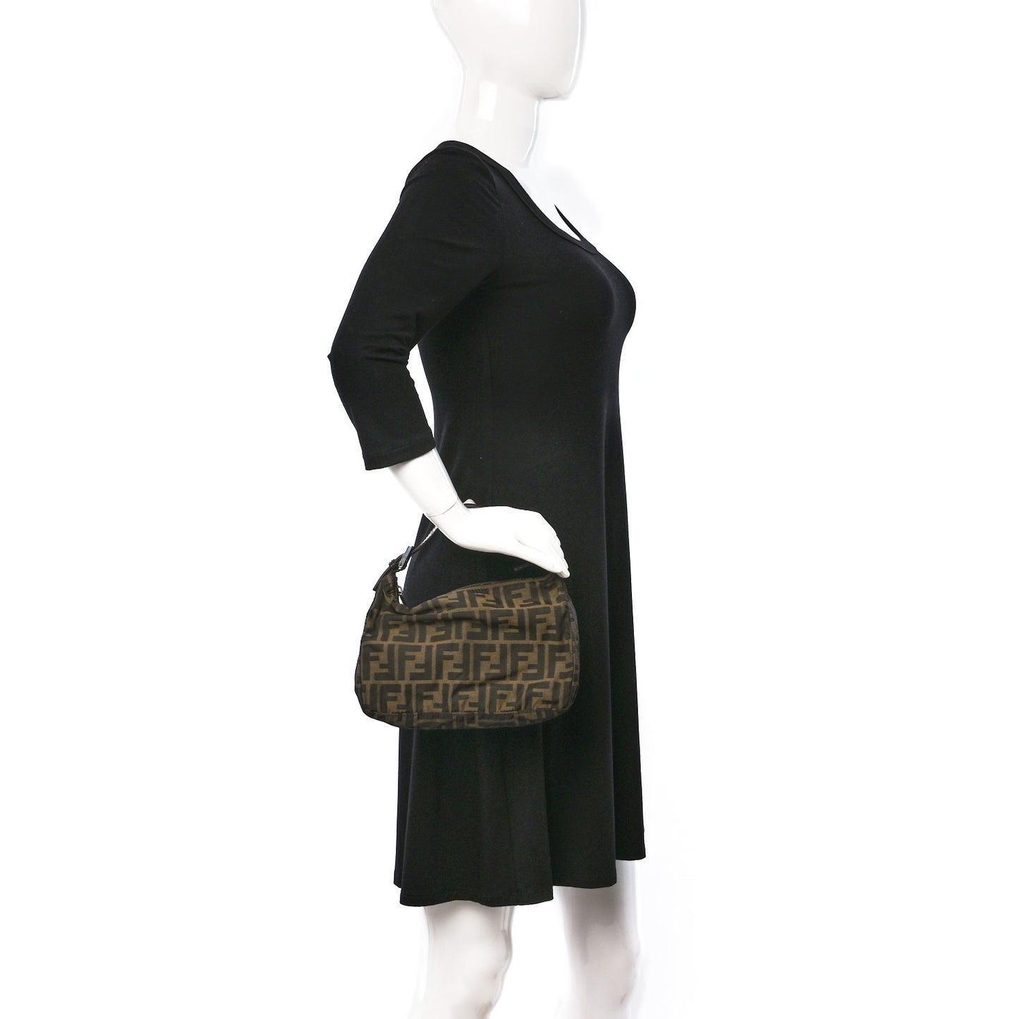Zucca Cuoio Romano Selleria Mini Pochette Tobacco Moro