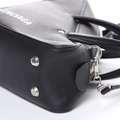 Balenciaga Calfskin S Triangle Duffle Black 9 of 15
