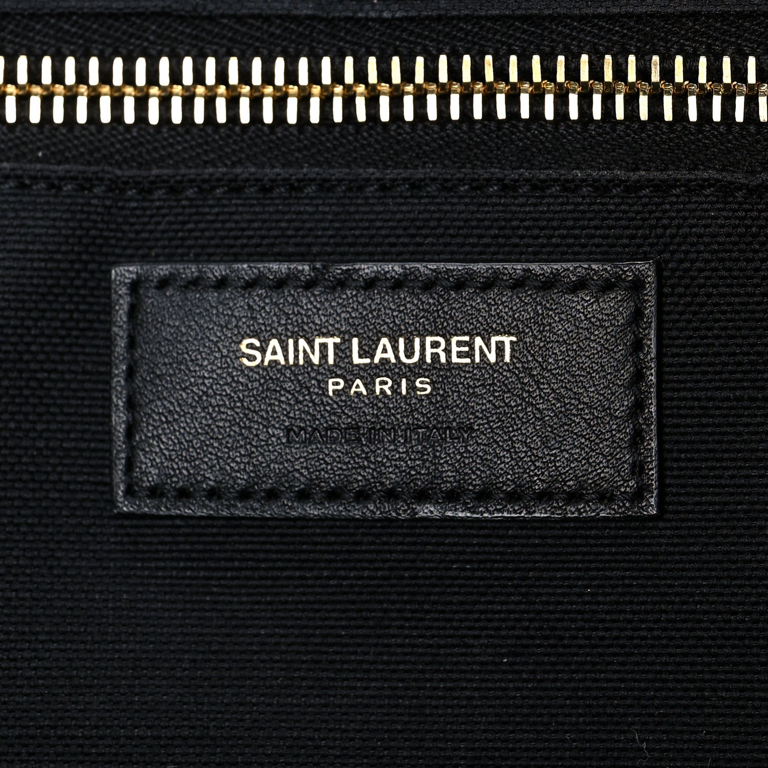 Saint Laurent Embroidered Cotton Linen Rive Gauche Noe Tote Natural Black 6 of 11