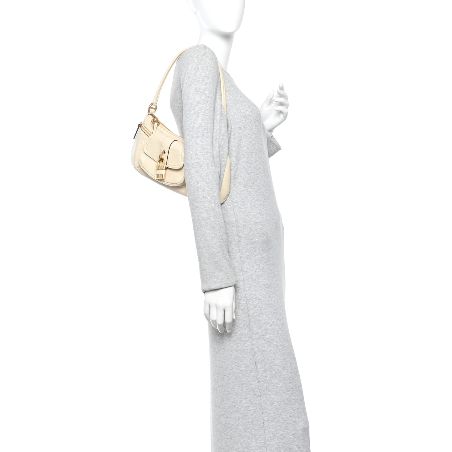 Grained Calfskin The 99 Shoulder Bag Sweet Beige